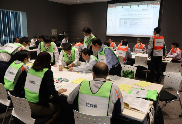 南海トラフ地震を想定した机上シミュレーション