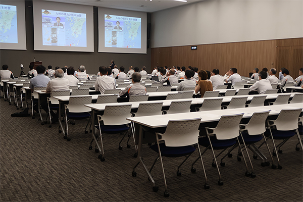 防災講演会 会場の様子