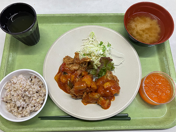 野菜を多く使用したメニューの提供