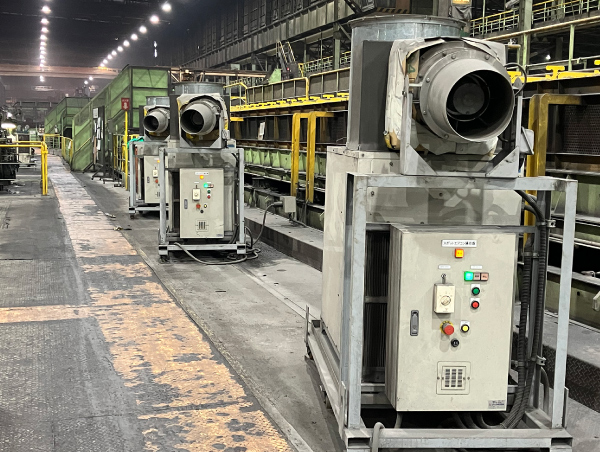 暑熱対策（スポット冷風域）